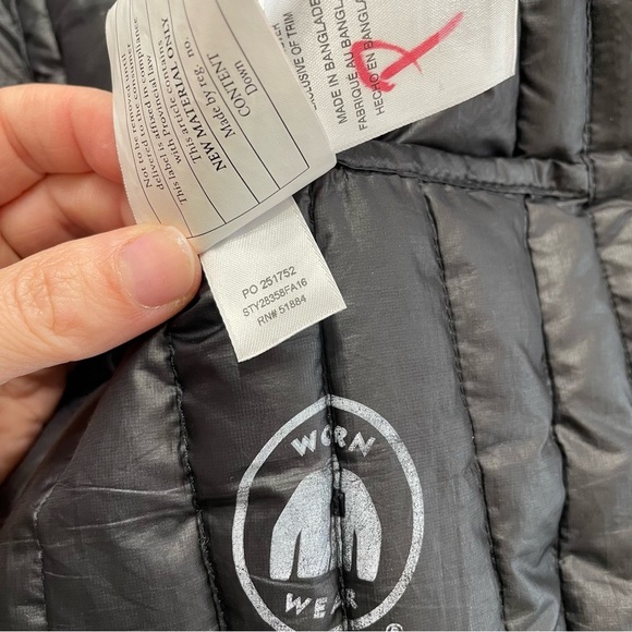 Patagonia Fiona Duck Down Filled Parka Black Women’s Small - Picture 10 of 14